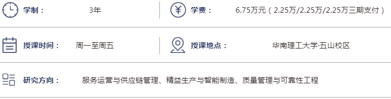 2022年華南理工大學(xué)工程管理碩士（MEM）招生簡(jiǎn)章